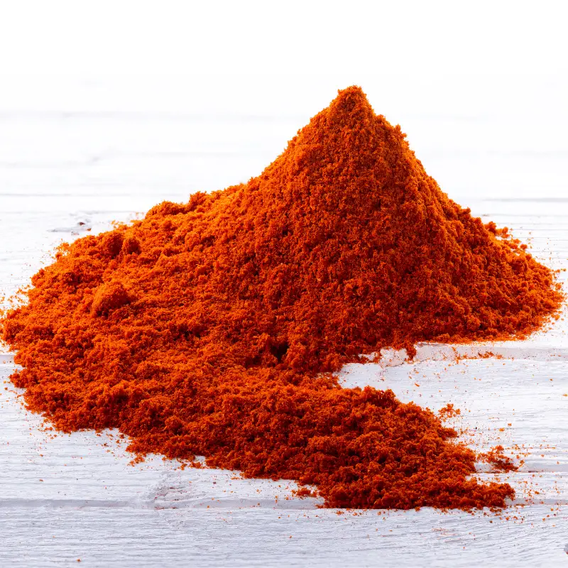 Paprika in a pile