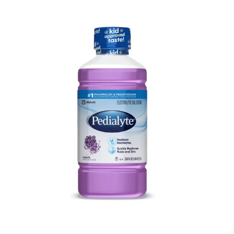 A bottle of Pedialyte